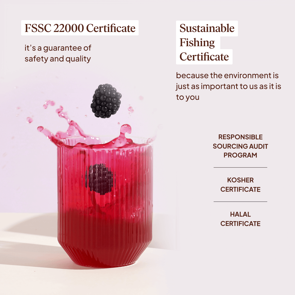 Premium Collagen Beauty 5000 mg, Blackberry: 7 sachets