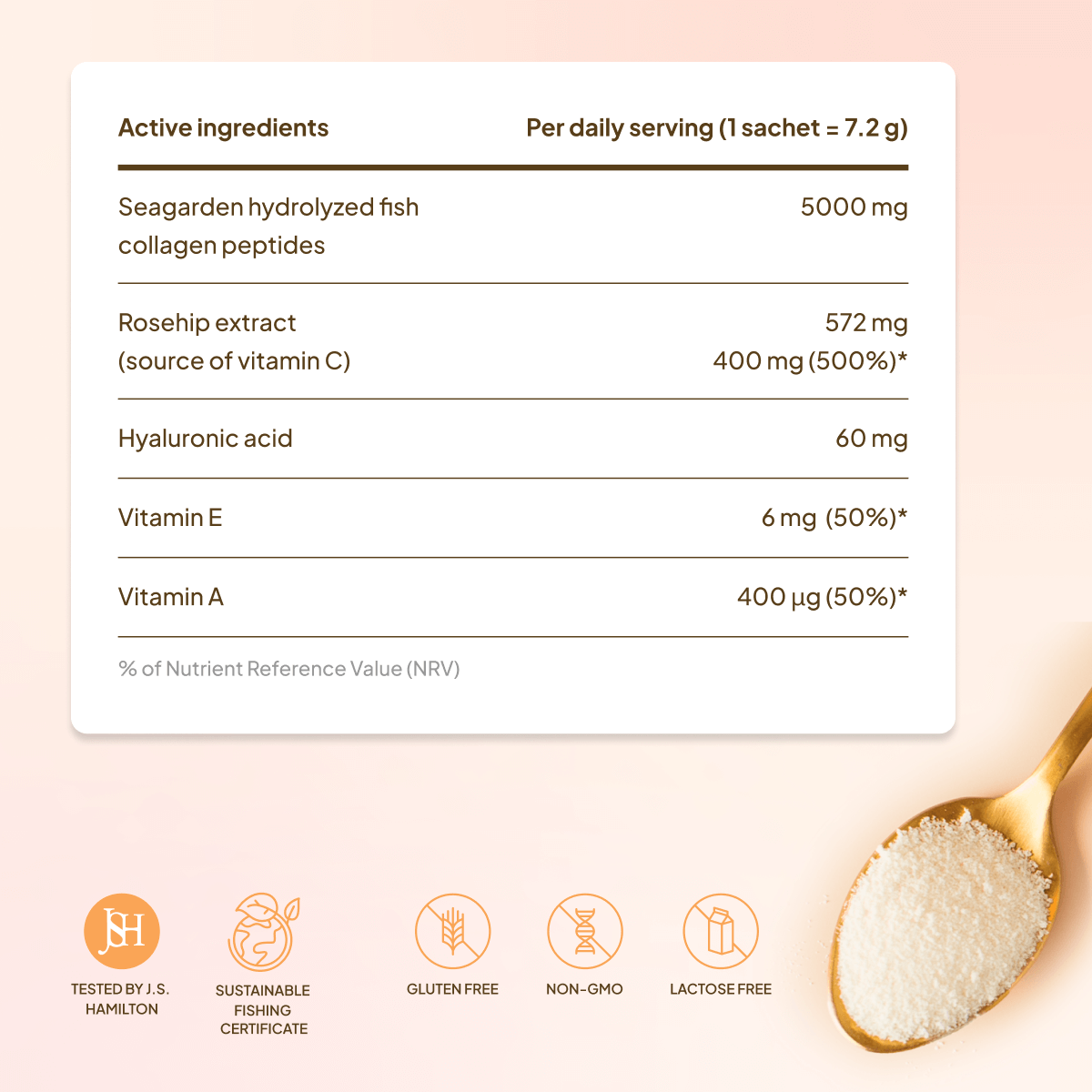 Premium Collagen Beauty 5000 mg, Mix 3 Flavors