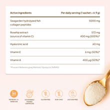 Premium Collagen Beauty 5000 mg, Strawberry-Rhubarb