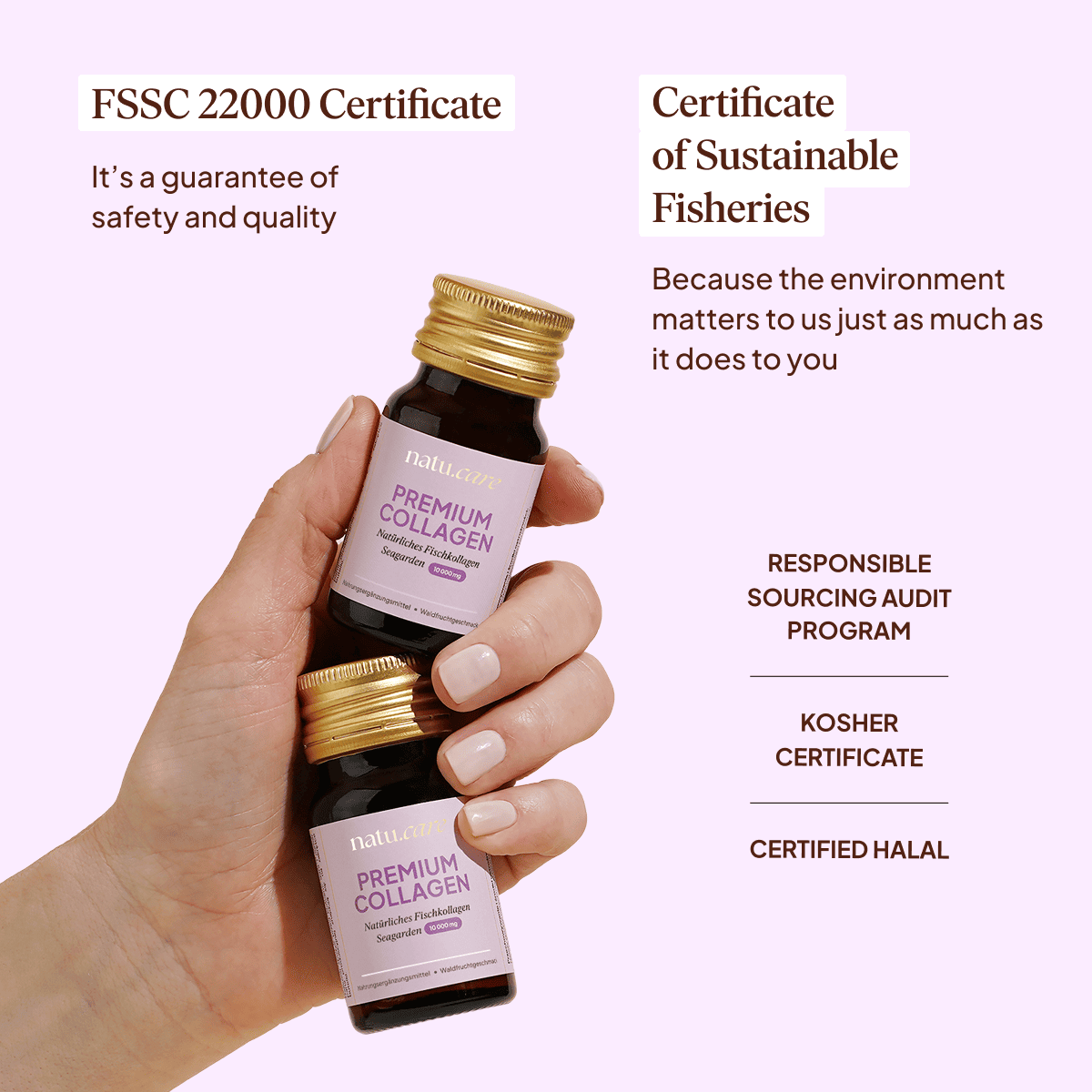 Premium Collagen Shot 10.000 mg, Waldfrucht (15 Shots)