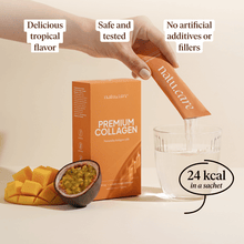 Premium Collagen Beauty 5000 mg, Mango-Frutto della passione: 7 bustine