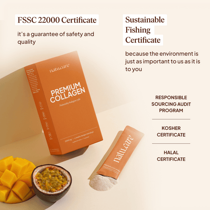 Premium Collagen Beauty 5000 mg, Mango-Passion Fruit: 7 sachets
