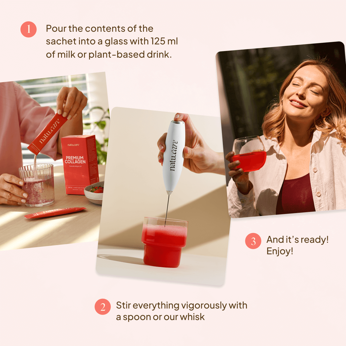 Premium Collagen Beauty 5000 mg, Fragola-Rabarbaro: 7 bustine