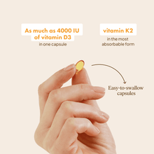 Vitamina D3 4000 UI + K2 MK-7
