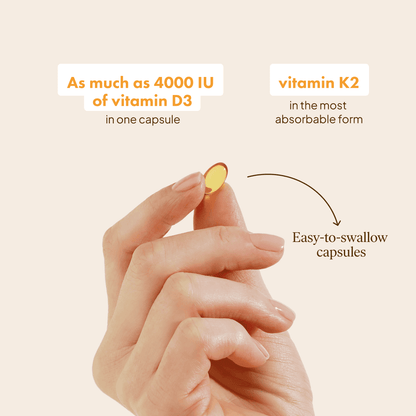 Vitamin D3 4000 IU + K2 MK-7