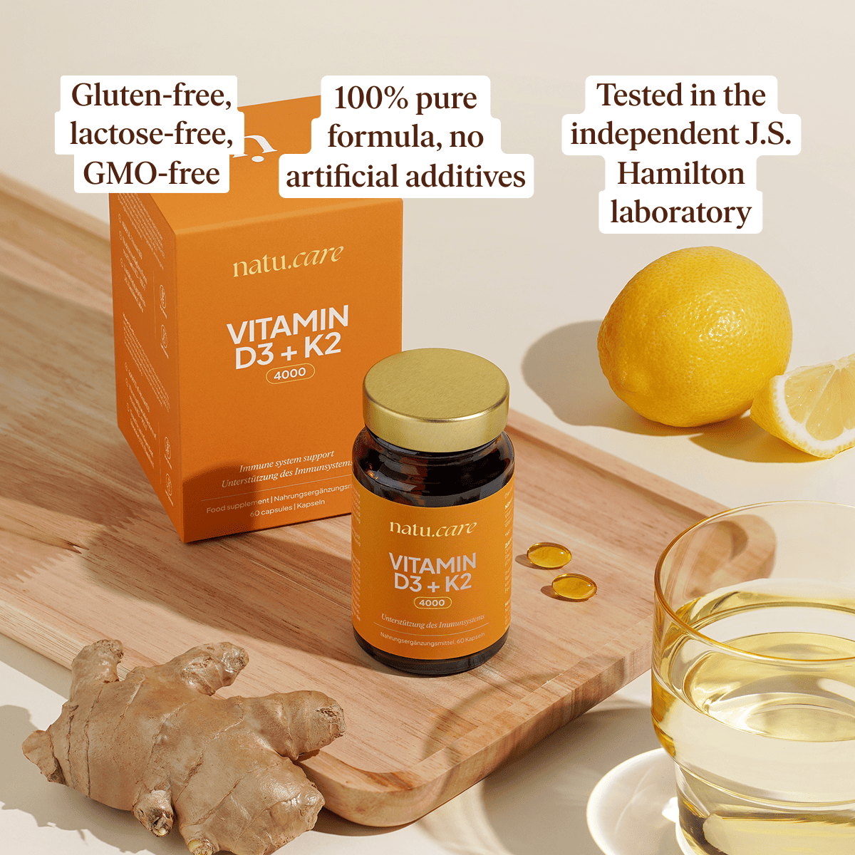 Vitamin D3 4000 IU + K2 MK-7