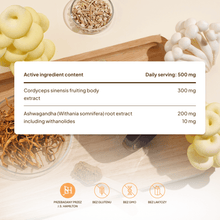 Adaptogens: Ashwagandha & Cordyceps