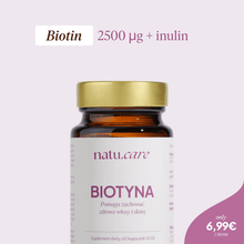 Biotina 2500 µg + inulina