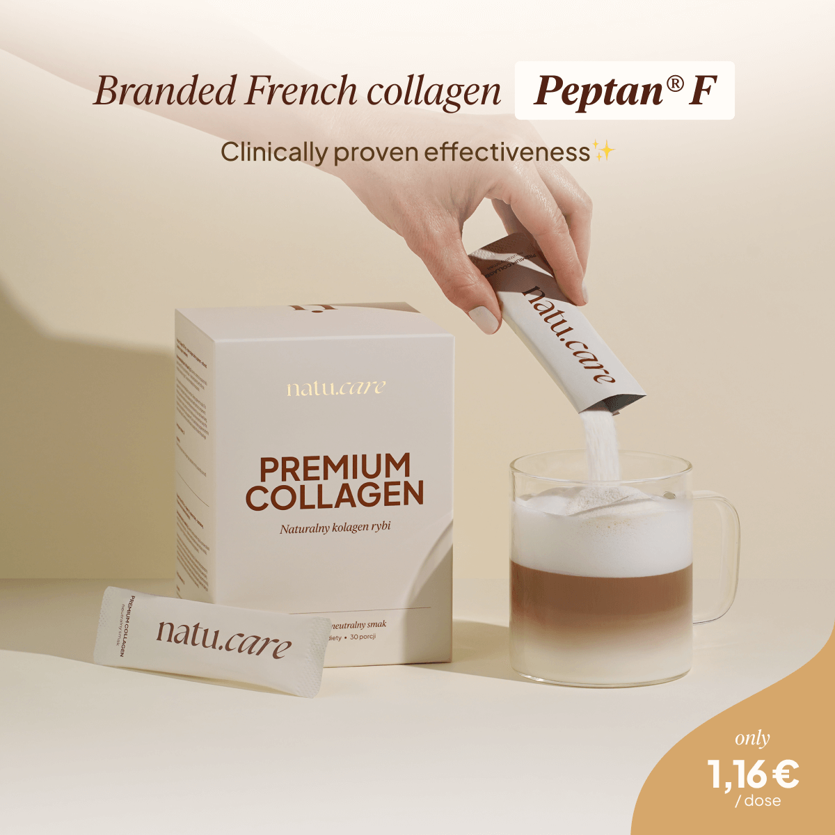 Premium Collagen Beauty 5000 mg, Unflavoured