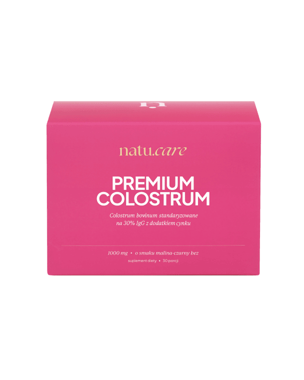 Premium Colostrum, Raspberry-Black Elderberry