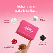 Premium Colostrum, Lampone-Sambuco nero