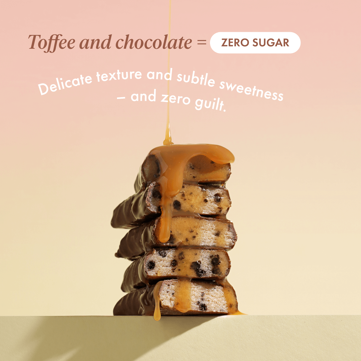 Collagen Glow Bar – toffee protein bar
