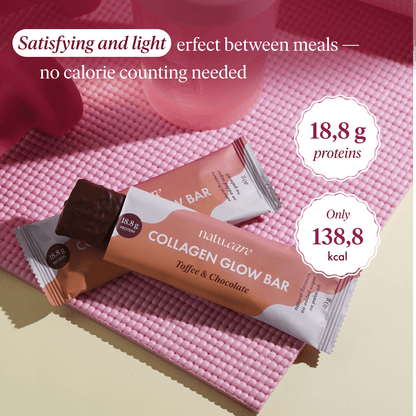 Collagen Glow Bar – toffee protein bar