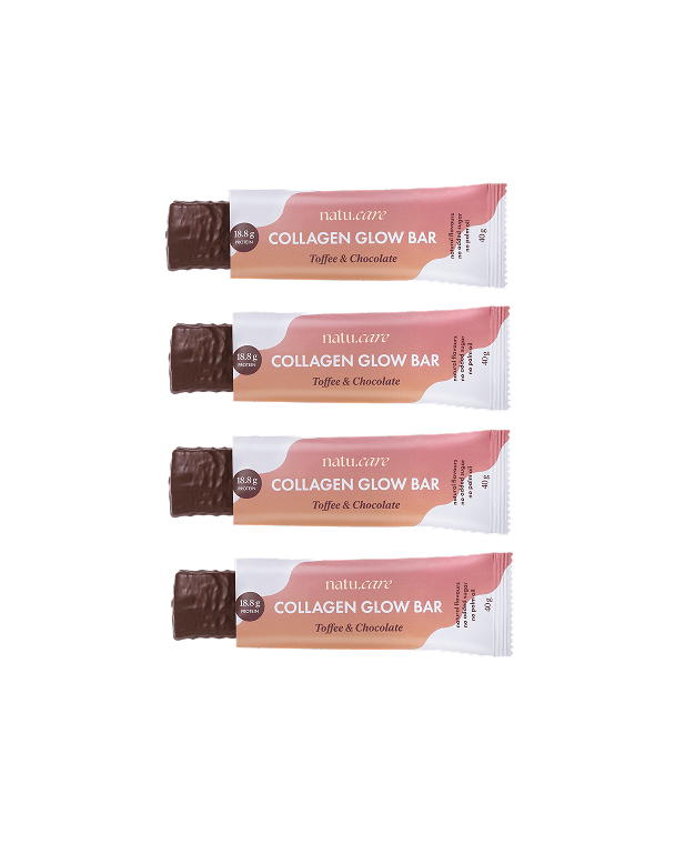 Collagen Glow Bar – 12 protein toffee bars