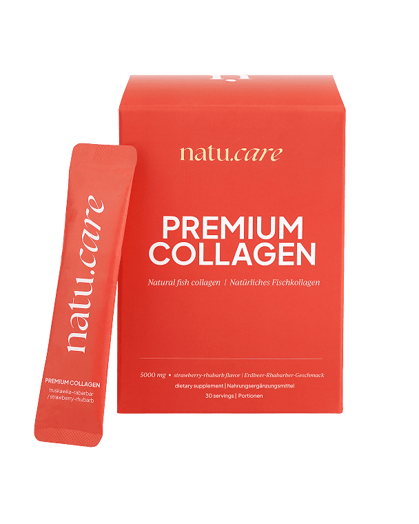 Premium Collagen Beauty 5000 mg, Strawberry-Rhubarb