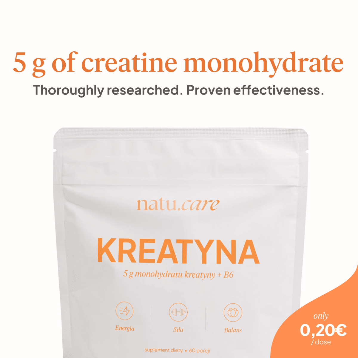 Creatine+B6, unflavored