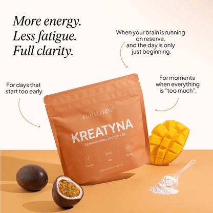 Creatine+B6, mango–passion fruit