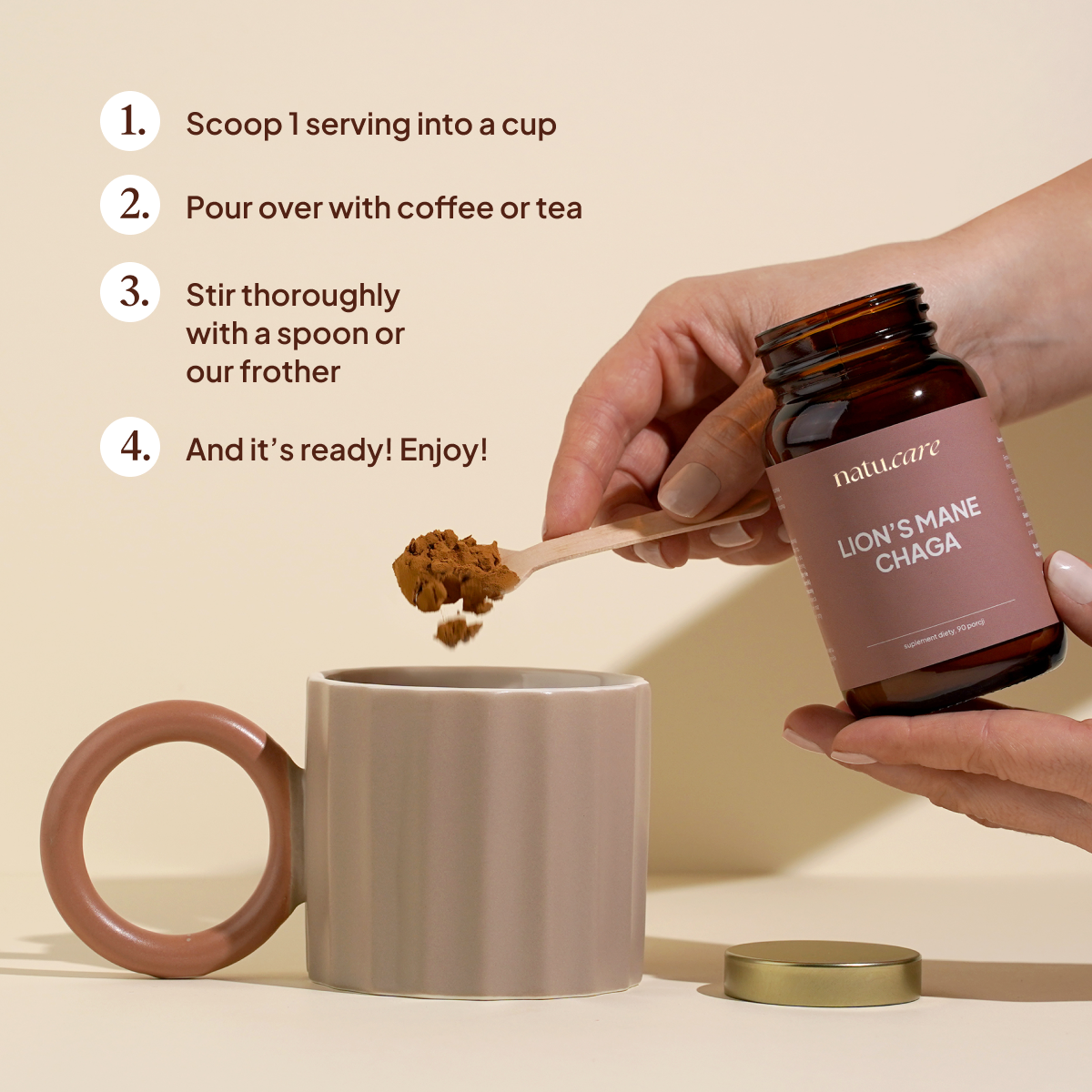 Adaptogens: Lions Mane & Chaga