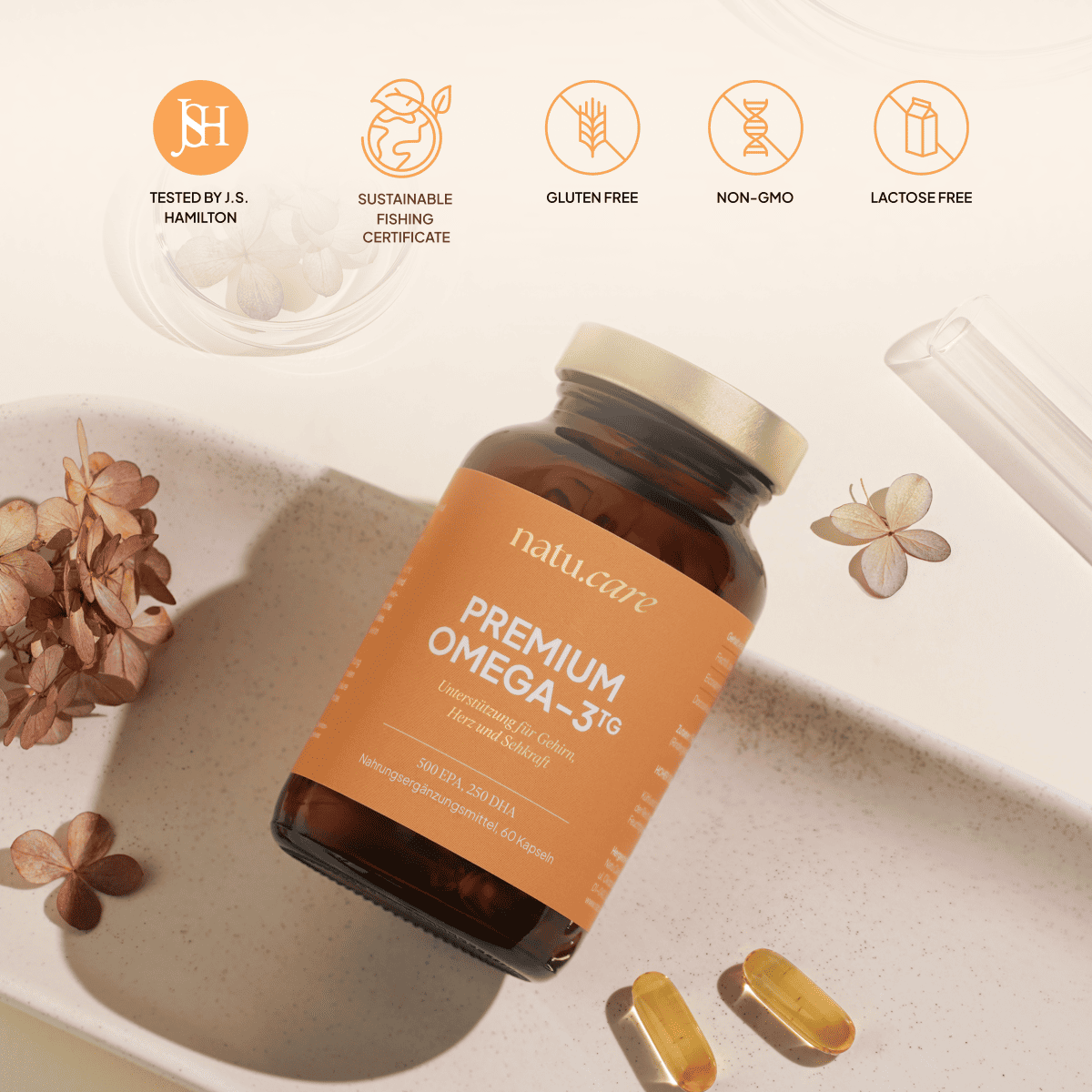 Premium Omega 3 TG 750 mg