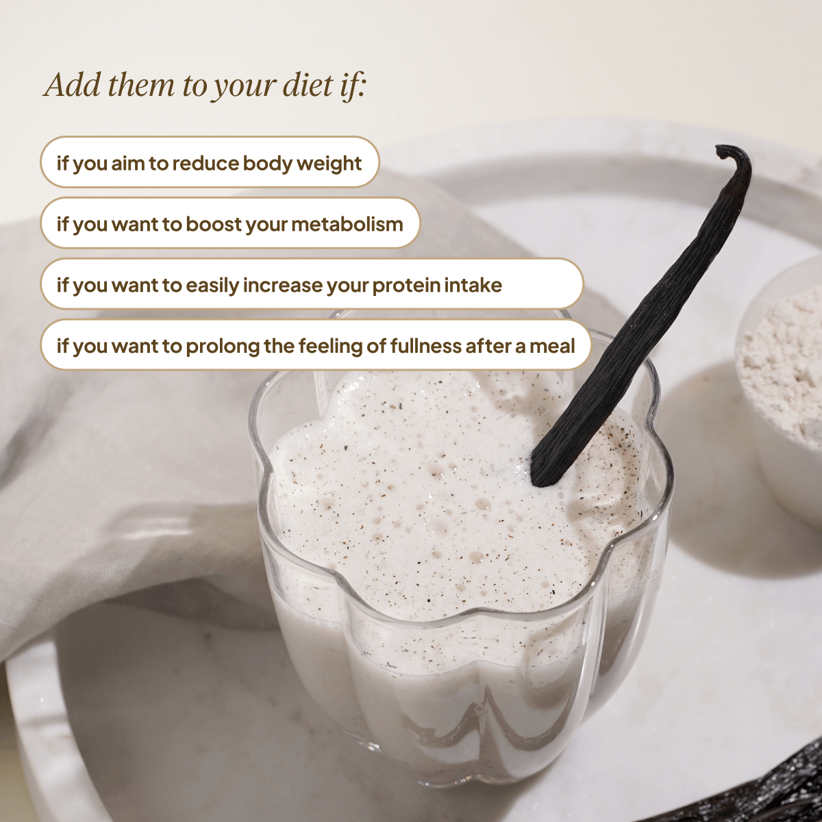 Slim Protein, Bourbon Vanilla - Weight Loss