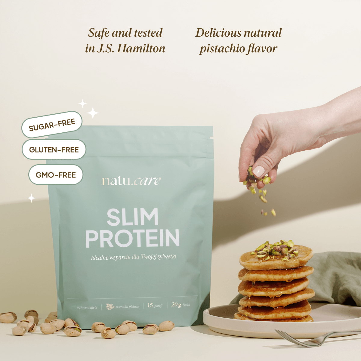 Slim Protein, Pistachio – Body Shaping