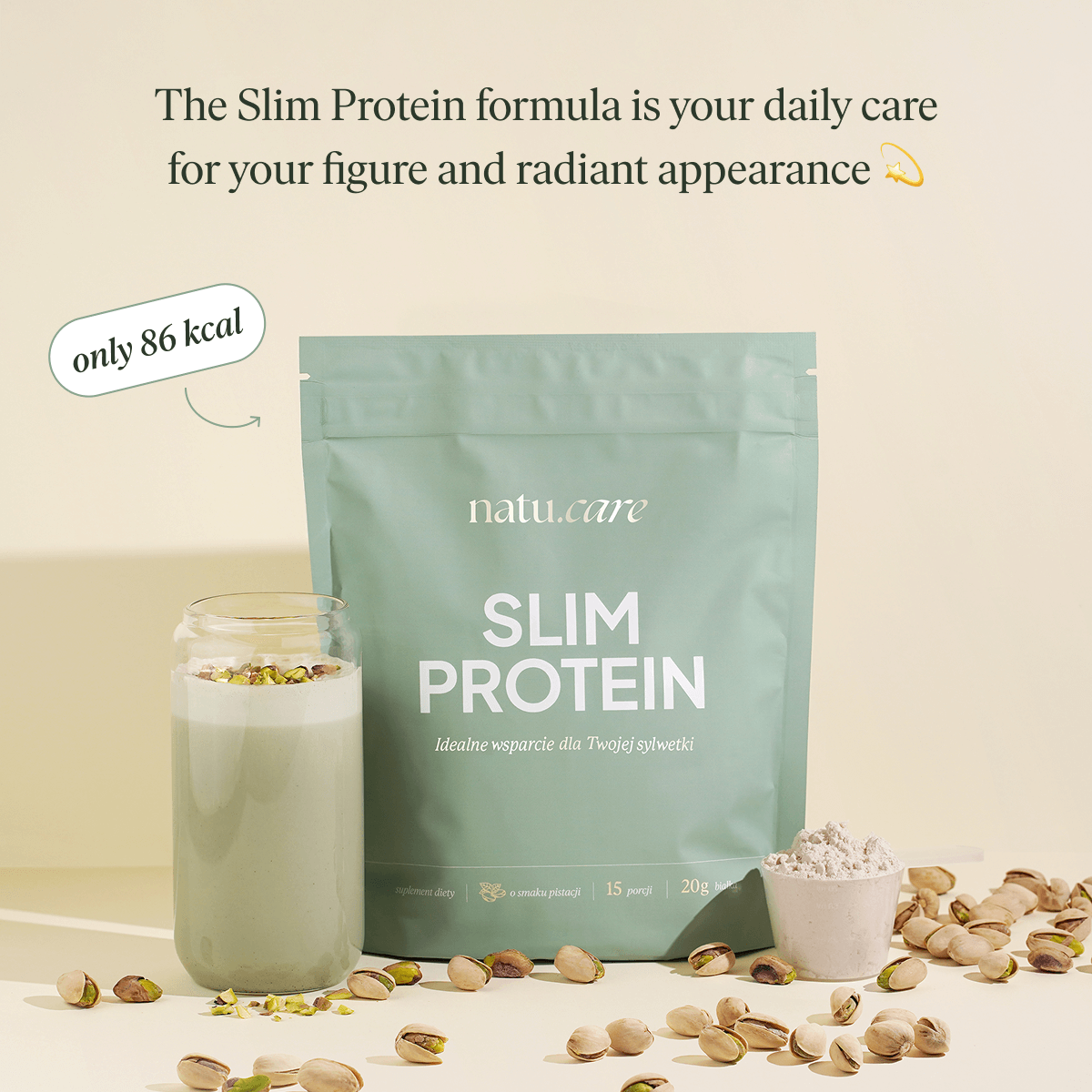 Slim Protein, Pistachio – Body Shaping