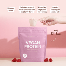 Vegan Protein, White Chocolate Raspberry