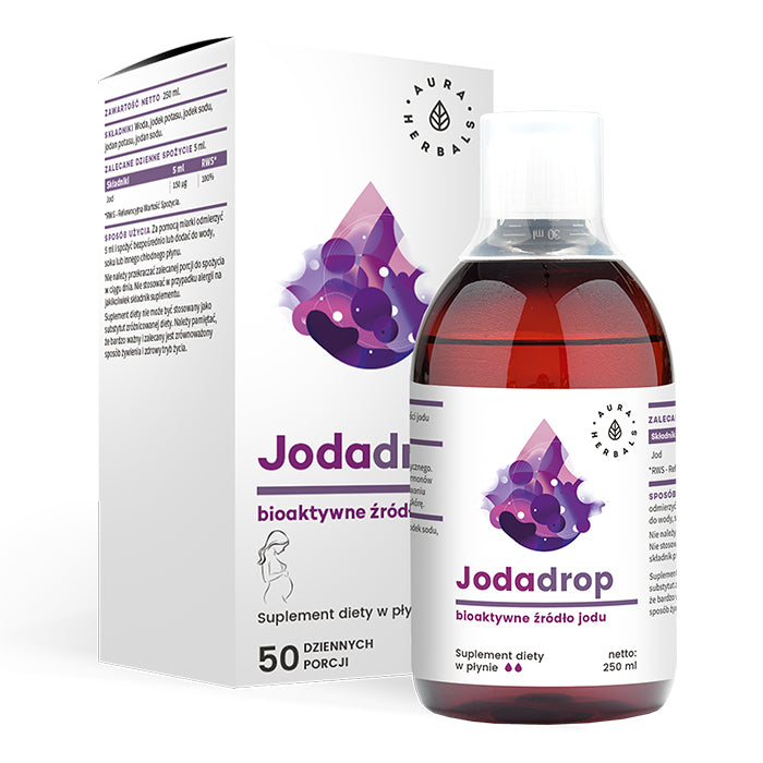 Jodadrop - bioaktywne źródło jodu w płynie (250ml)